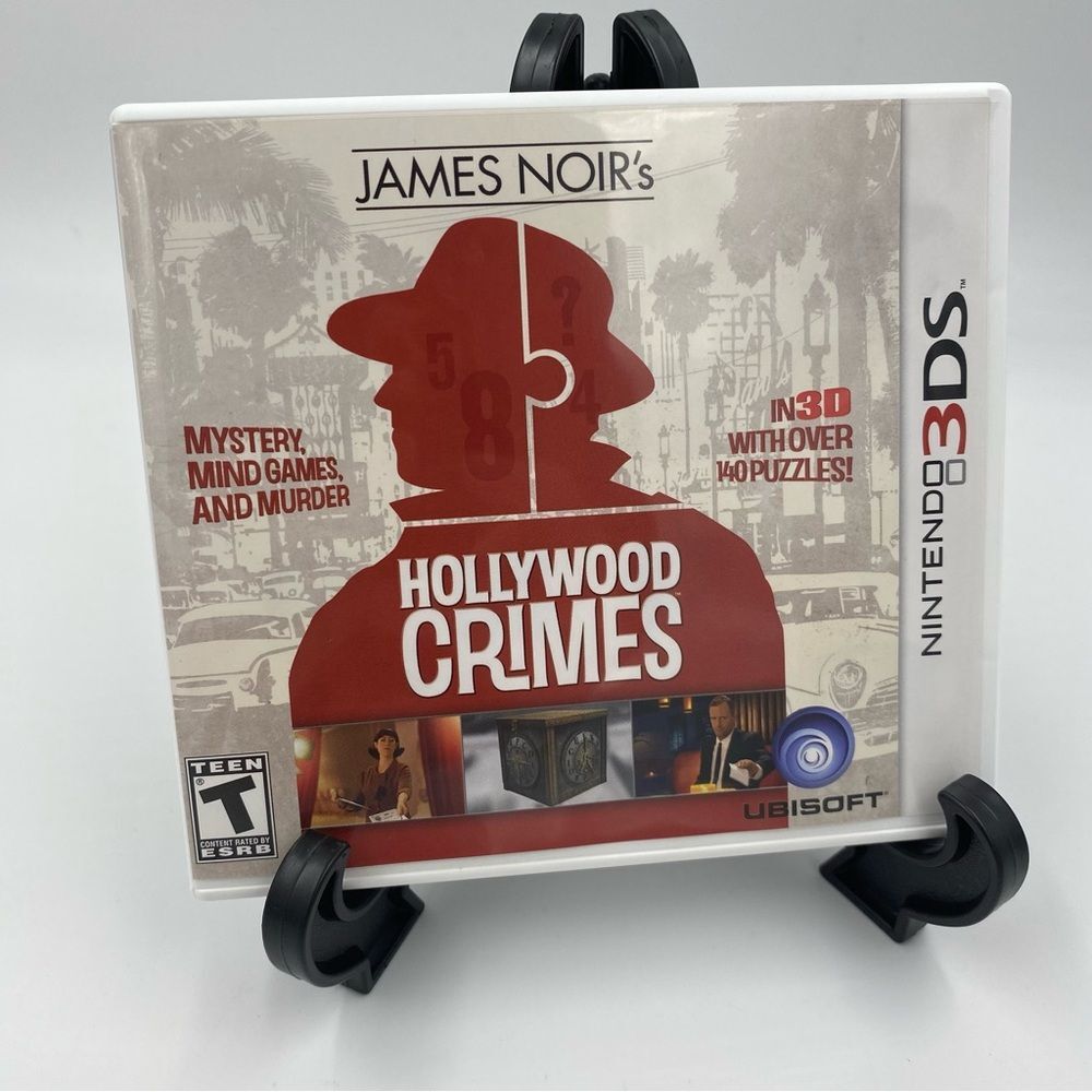 Nintendo 3DS James Noir's Hollywood Crimes CIB Tested Working